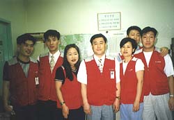 한달에 한번 산타 클로스가 되는 서울 주양쇼핑 「LG유통」 직원들